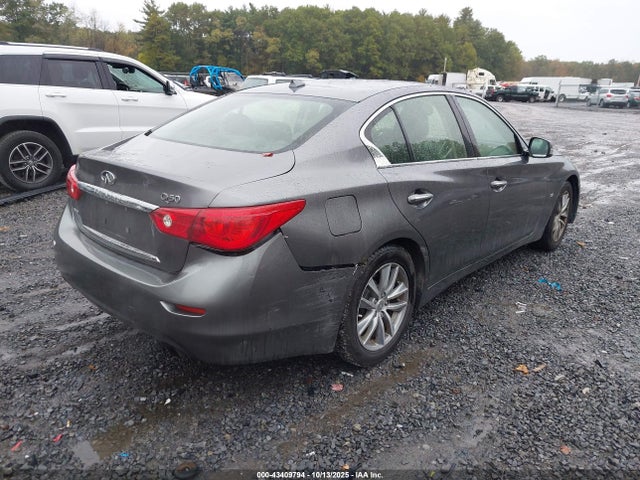 43409794 :رقم المزاد ، JN1BV7AR3EM690233 vin ، 2014 Infiniti Q50 Premium مزاد بيع