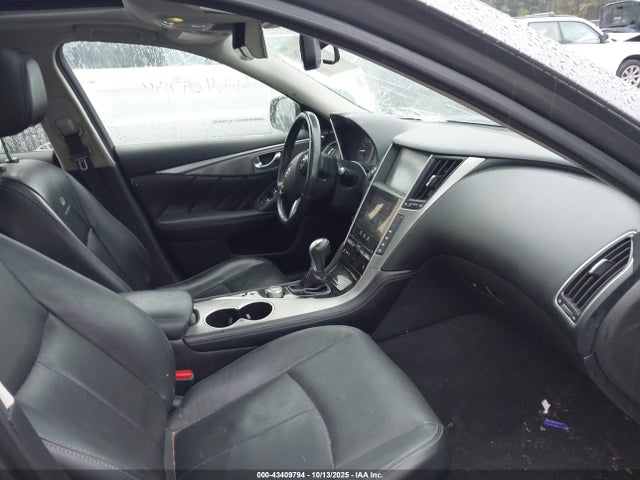 43409794 :رقم المزاد ، JN1BV7AR3EM690233 vin ، 2014 Infiniti Q50 Premium مزاد بيع