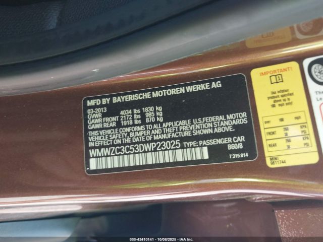 2013 MINI COUNTRYMAN WMWZC3C53DWP23025 Photo 8