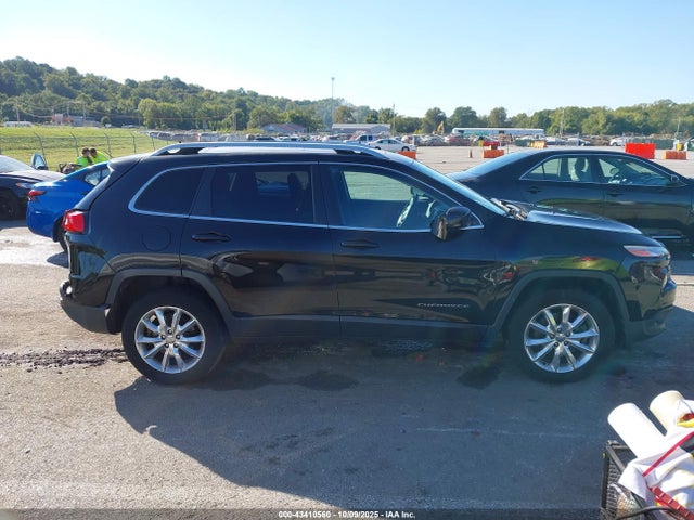 2016 Jeep Cherokee Limited მანქანა იყიდება აუქციონზე, vin: 1C4PJMDB9GW255770, აუქციონის ნომერი: 43410560