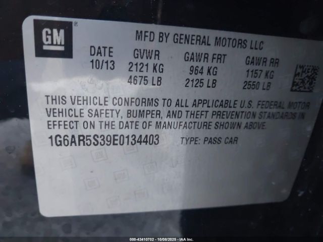 2014 CADILLAC CTS 1G6AR5S39E0134403 Photo 8