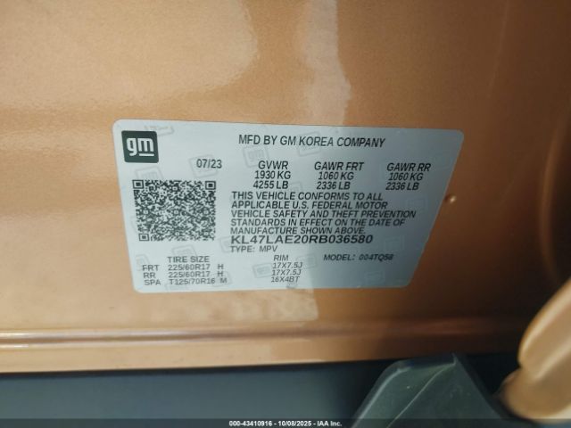 2024 BUICK ENVISTA KL47LAE20RB036580 Photo 8