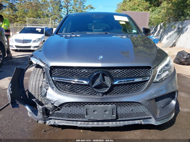 Продаж на аукціоні авто 2017 Mercedes-benz Amg Gle 43 Coupe 4matic, vin: 4JGED6EBXHA066161, номер лоту: 43411375