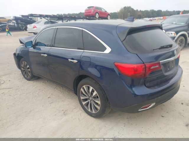 2016 ACURA MDX 5FRYD4H45GB049744 Photo 2