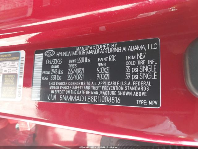 2024 GENESIS GV70 5NMMADTB8RH008816 Photo 8