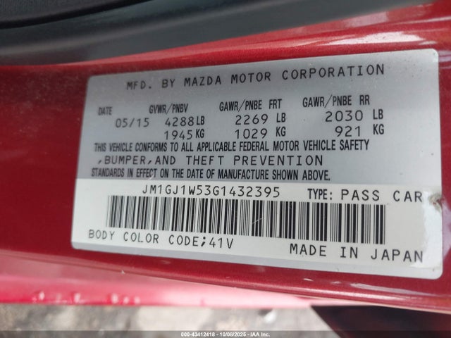 JM1GJ1W53G1432395 Mazda py