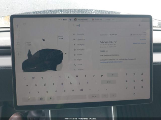 2026 TESLA MODEL Y 7SAYGDEE3TF358101 Photo 6