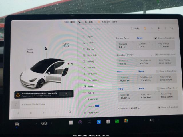 2021 TESLA MODEL 3 5YJ3E1EA2MF929846 Photo 6