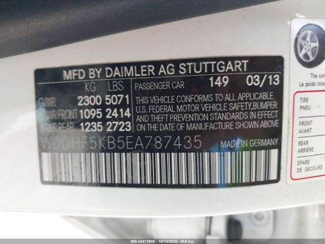 2014 MERCEDES-BENZ E 350 WDDHF5KB5EA787435 Photo 8