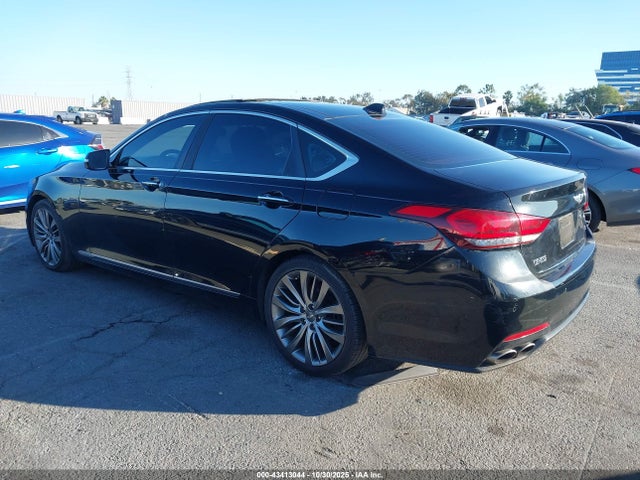 2015 HYUNDAI GENESIS KMHGN4JFXFU050153 Photo 2