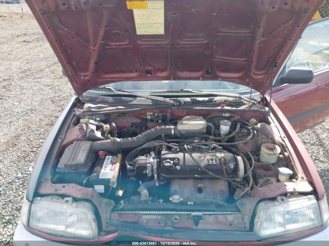 1989 HONDA CIVIC 1HGED3550KA108312 Photo 9