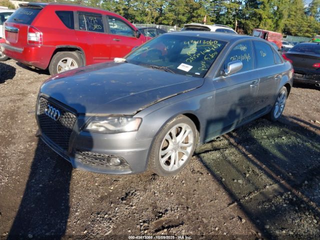2012 AUDI S4 WAUDGAFL2CA062970 Photo 1