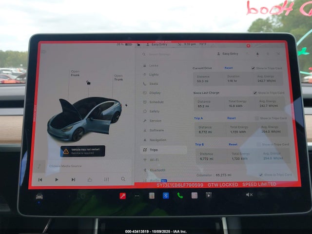 2020 TESLA MODEL 3 5YJ3E1EB6LF790599 Photo 6