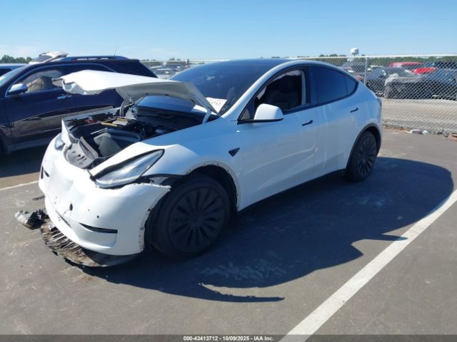 2021 TESLA MODEL Y 5YJYGAEE0MF148519 Photo 1