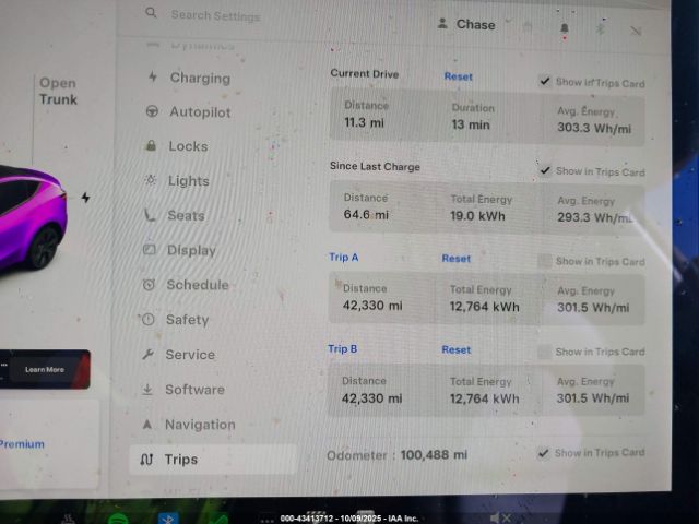 2021 TESLA MODEL Y 5YJYGAEE0MF148519 Photo 6