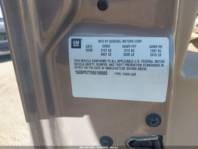 2006 CADILLAC CTS 1G6DP577660106882 Photo 8