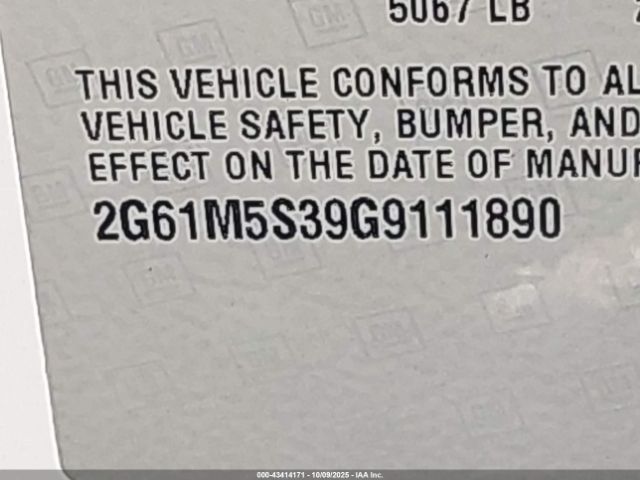 2016 CADILLAC XTS 2G61M5S39G9111890 Photo 8