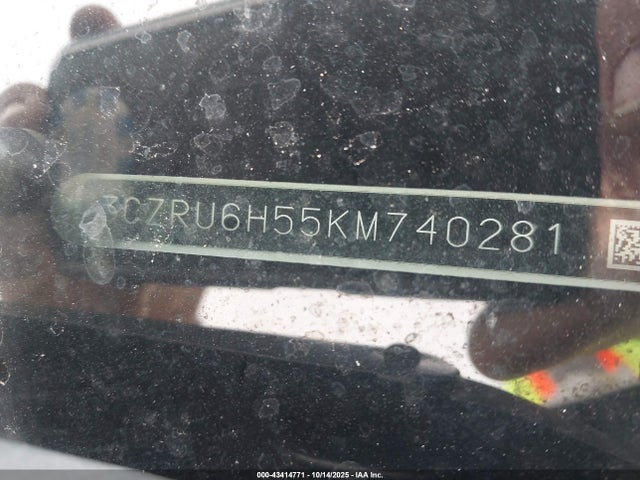 Aukcja sprzedaży 2019 Honda Hr-v Ex, vin: 3CZRU6H55KM740281, numer aukcji: 43414771