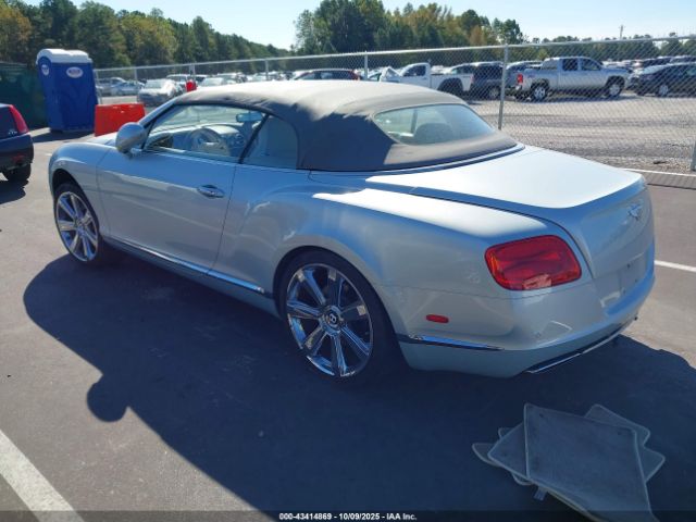 2013 BENTLEY CONTINENTAL GTC SCBGR3ZA1DC081129 Photo 2
