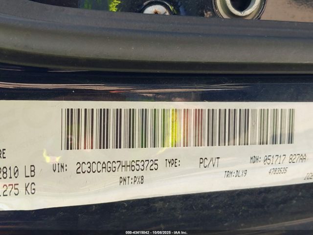 2017 CHRYSLER 300 2C3CCAGG7HH653725 Photo 8