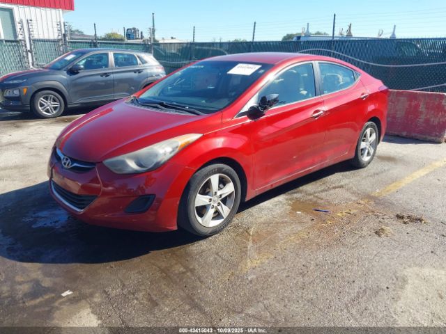 2011 HYUNDAI ELANTRA KMHDH4AE2BU093252 Photo 1