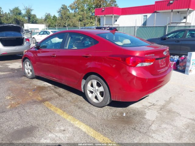 2011 HYUNDAI ELANTRA KMHDH4AE2BU093252 Photo 2