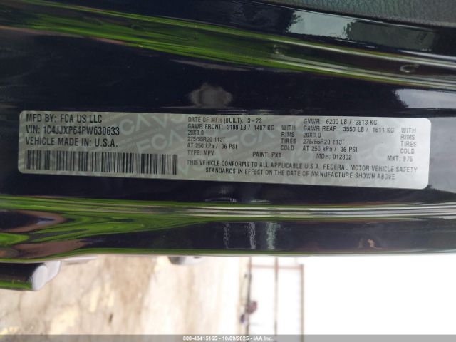 2023 JEEP WRANGLER 4XE 1C4JJXP64PW630633 Photo 8