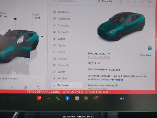 2024 TESLA MODEL Y 7SAYGDEFXRF022852 Photo 6