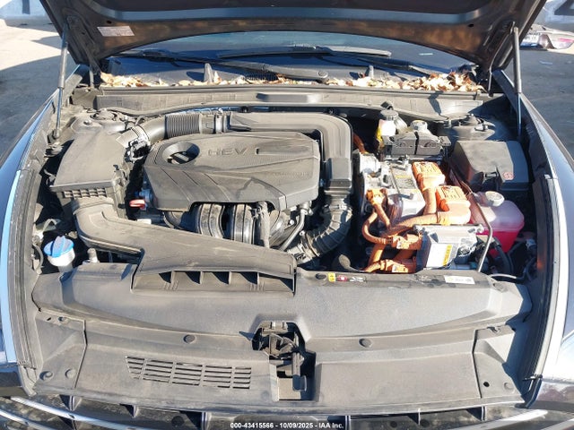 KMHL24JJ6PA060645 Hyundai Sonata Hybrid Blue