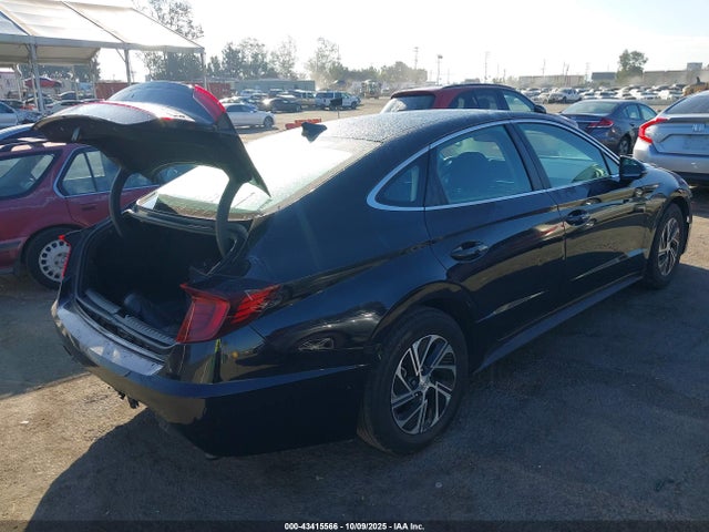 KMHL24JJ6PA060645 Hyundai Sonata Hybrid Blue