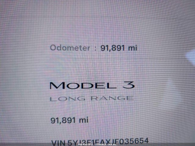 2018 TESLA MODEL 3 5YJ3E1EAXJF035654 Photo 6