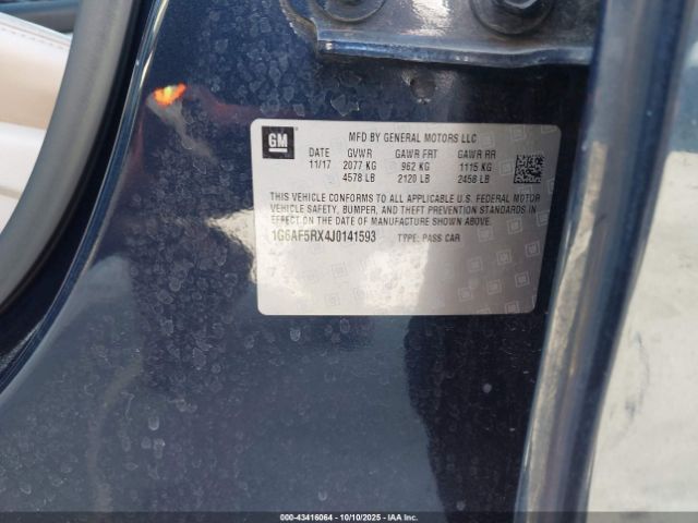 2018 CADILLAC ATS 1G6AF5RX4J0141593 Photo 8