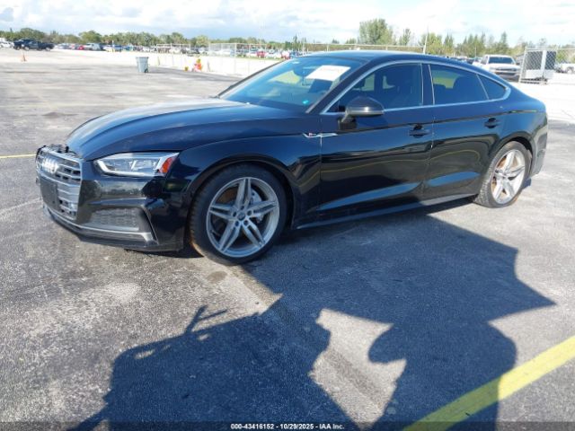2018 AUDI A5 WAUENCF52JA077960 Photo 1