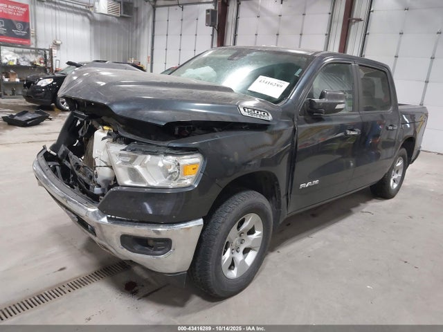 43416289 :رقم المزاد ، 1C6SRFFT1KN749759 vin ، 2019 Ram 1500 Big Horn/lone Star  4x4 5'7 Box مزاد بيع