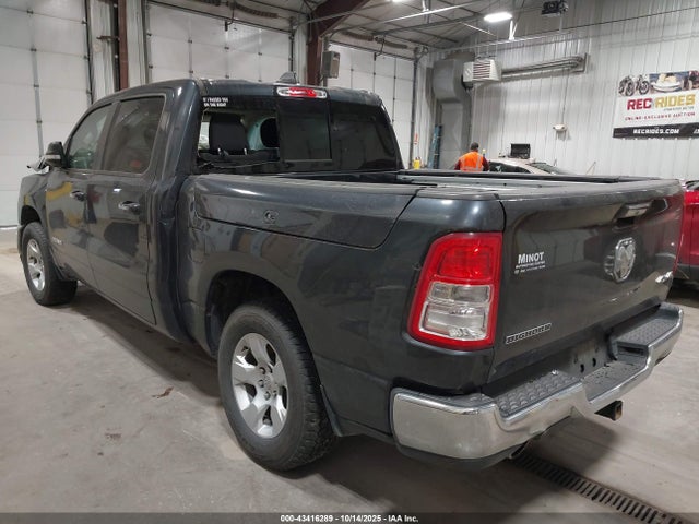 43416289 :رقم المزاد ، 1C6SRFFT1KN749759 vin ، 2019 Ram 1500 Big Horn/lone Star  4x4 5'7 Box مزاد بيع