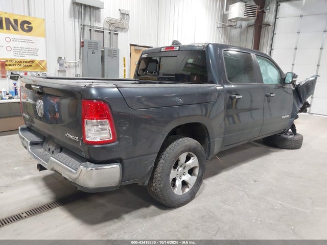 43416289 :رقم المزاد ، 1C6SRFFT1KN749759 vin ، 2019 Ram 1500 Big Horn/lone Star  4x4 5'7 Box مزاد بيع