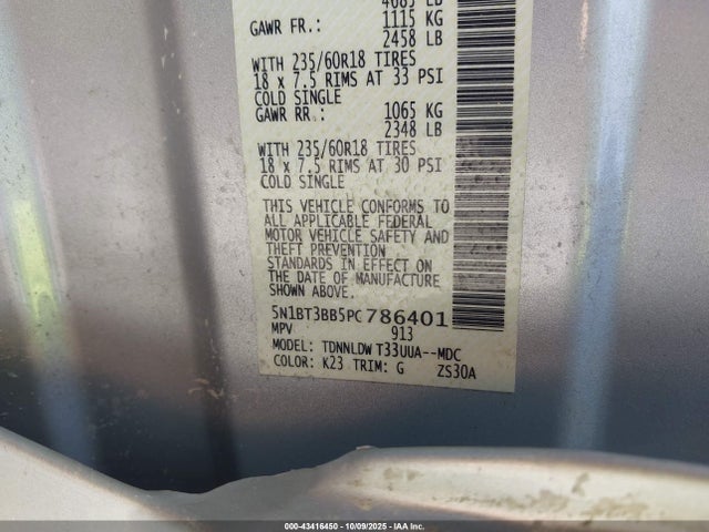 2023 NISSAN ROGUE 5N1BT3BB5PC786401 Photo 8