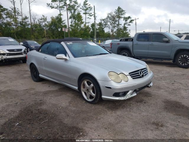 2004 MERCEDES-BENZ CLK 500 WDBTK75G04T020385