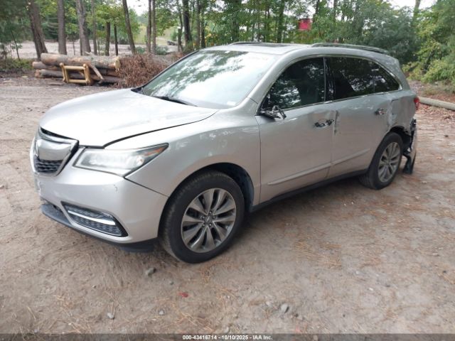 2014 ACURA MDX 5FRYD4H45EB046730 Photo 1