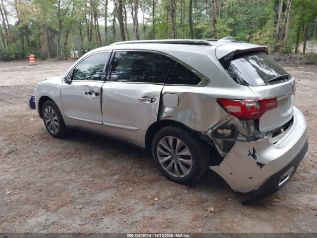 2014 ACURA MDX 5FRYD4H45EB046730 Photo 2