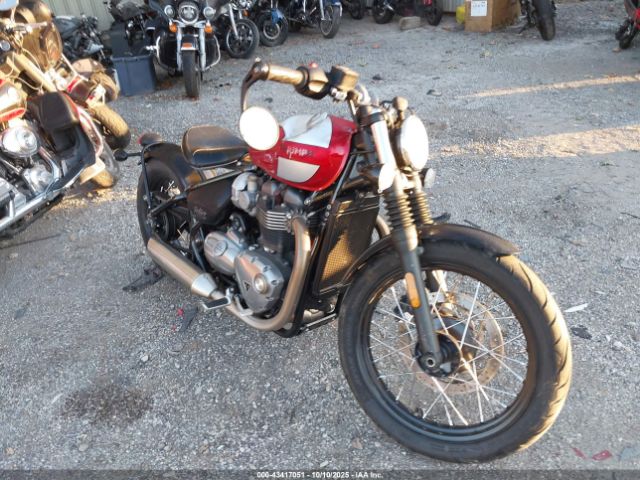 2018 TRIUMPH MOTORCYCLE BONNEVILLE SMTD42HL7JT852556