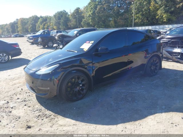2021 TESLA MODEL Y 5YJYGDEEXMF188883 Photo 1