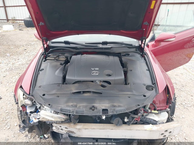 43417549 :رقم المزاد ، JTHFF2C22A2513854 vin ، 2010 Lexus Is 250c مزاد بيع
