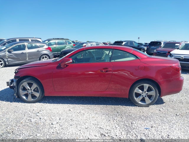 43417549 :رقم المزاد ، JTHFF2C22A2513854 vin ، 2010 Lexus Is 250c مزاد بيع