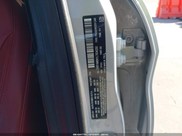 2020 ALFA ROMEO GIULIA ZARFAMBN1L7634250 Photo 8