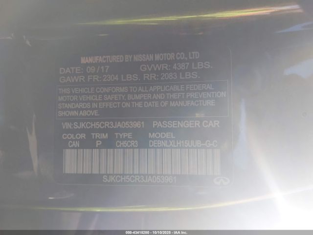 2018 INFINITI QX30 SJKCH5CR3JA053961 Photo 8