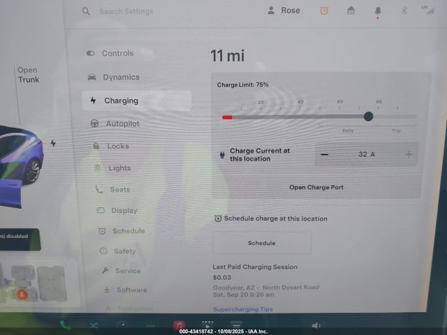 5YJ3E1EA0LF803452 Tesla MODEL 3