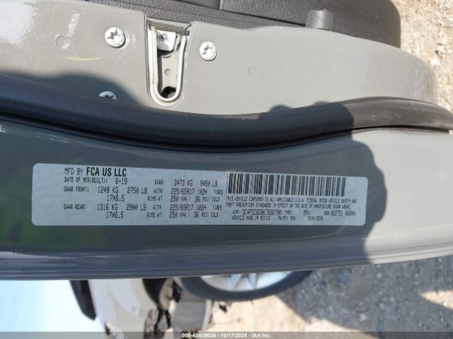 2019 DODGE JOURNEY 3C4PDCBG8KT836790 Photo 8