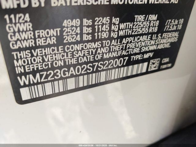 2025 MINI COUNTRYMAN WMZ23GA02S7S22007 Photo 8
