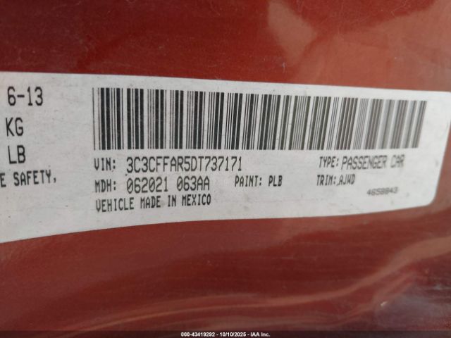 2013 FIAT 500 3C3CFFAR5DT737171 Photo 8